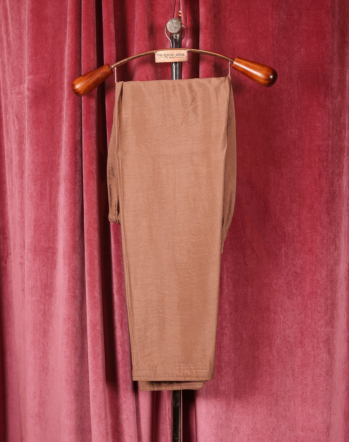 Pure Georgette Chikankari Kurta Set Taupe Colour