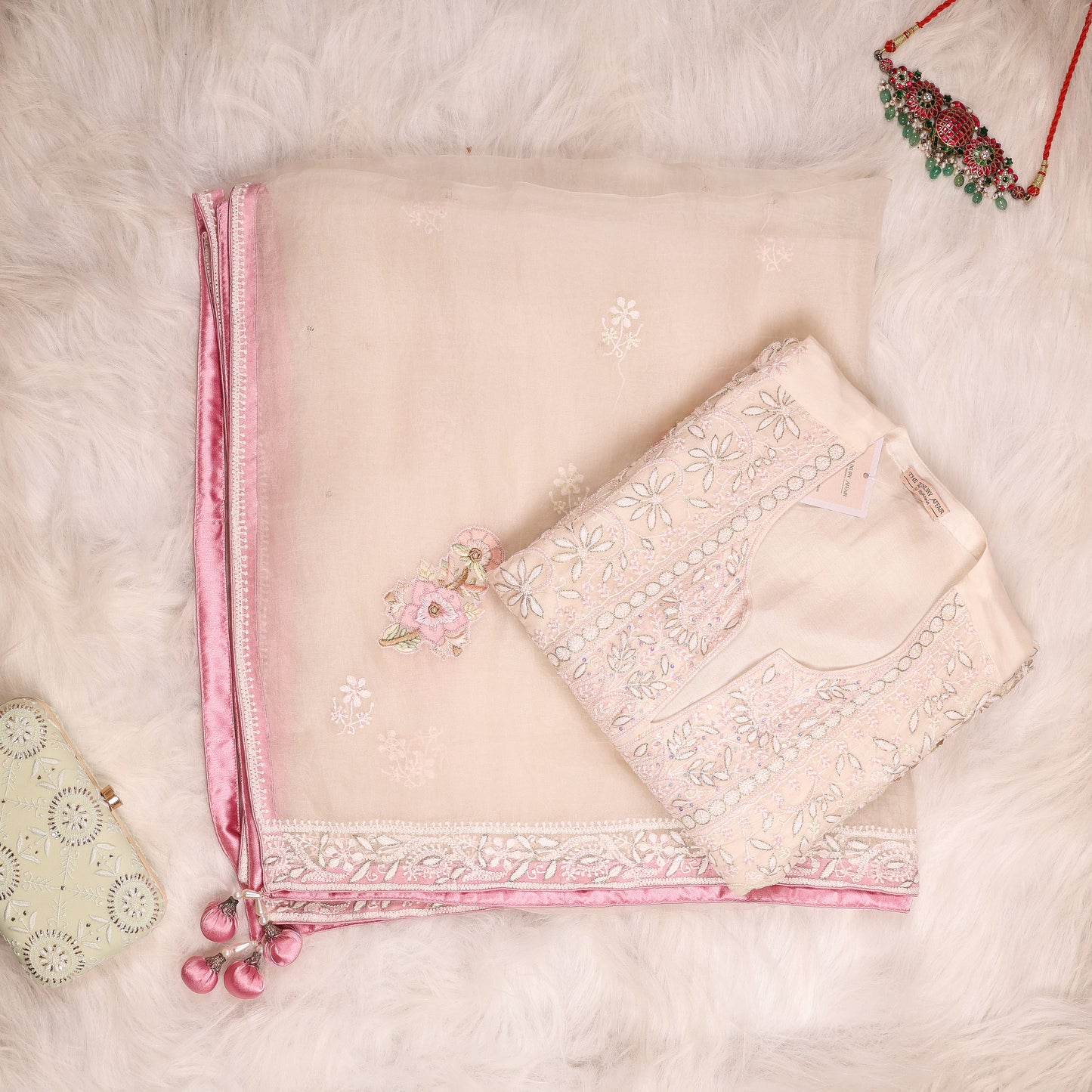 Full Heavy Chikankari Embellished Suit
