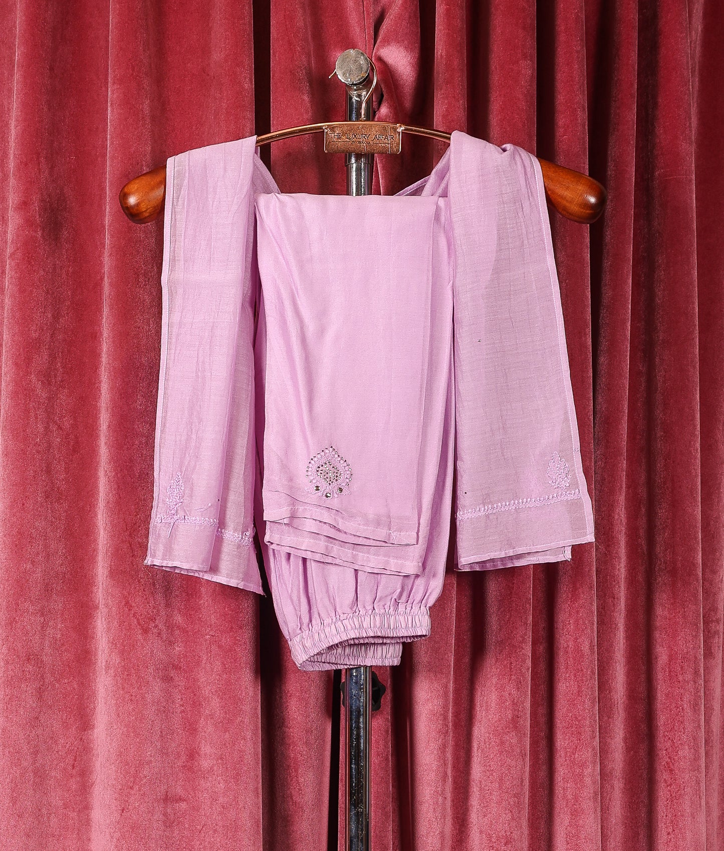 Girls Mul Lilac Anarkali