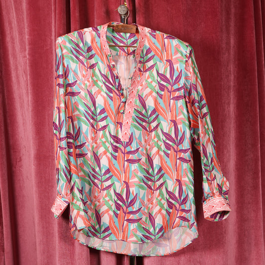 Fusion Crepe Silk Men Shirt