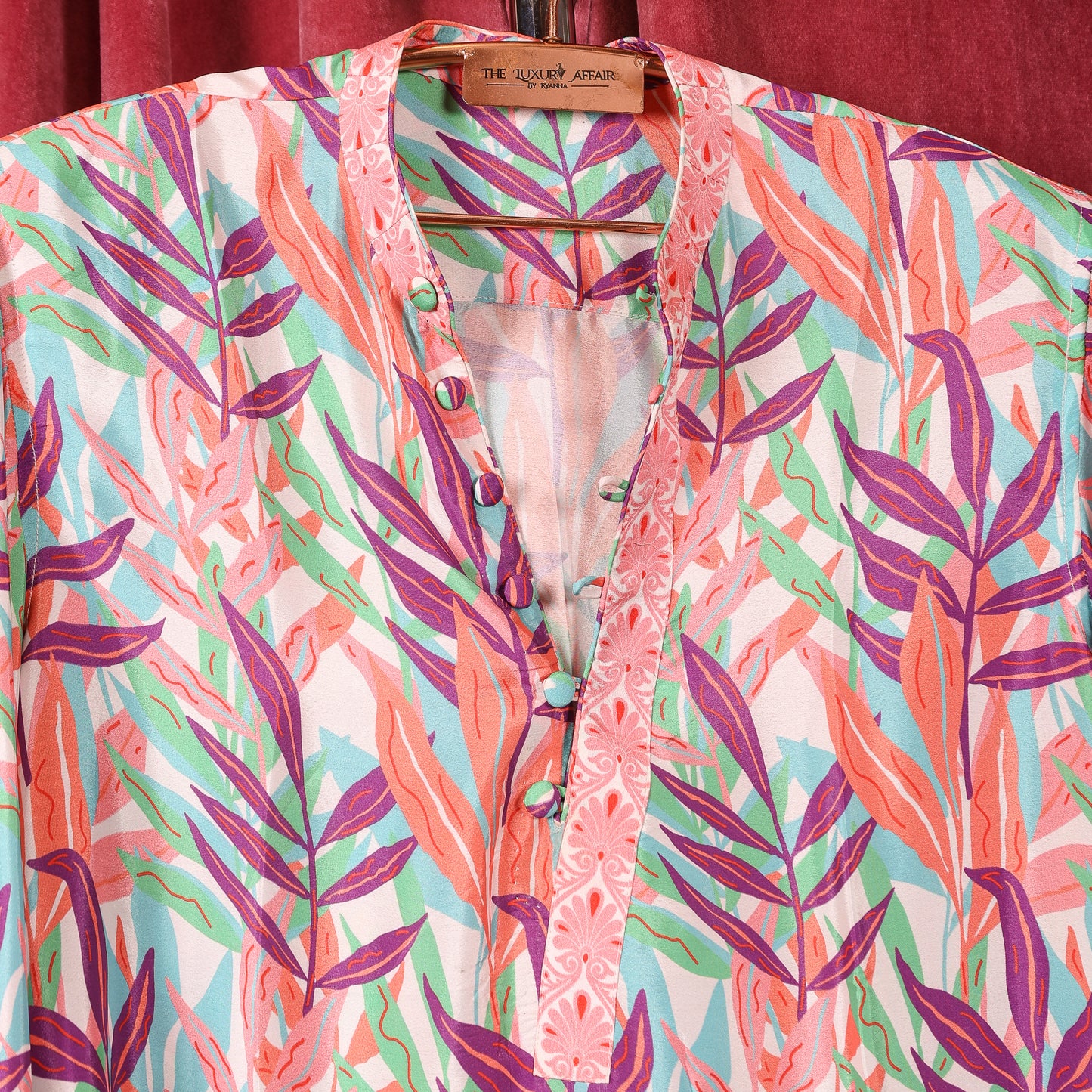 Fusion Crepe Silk Men Shirt